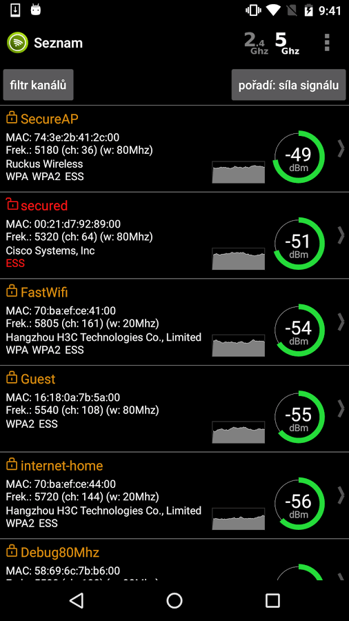 Wifi Analyzer